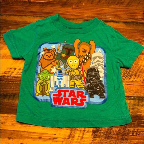 Star Wars T-Shirt size 12m pre loved - Picture 1 of 5